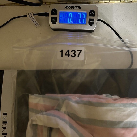 Denim Flower Shirt Mens XL Multicolored‎ Striped Ricky Singr  Button Down - Picture 10 of 10